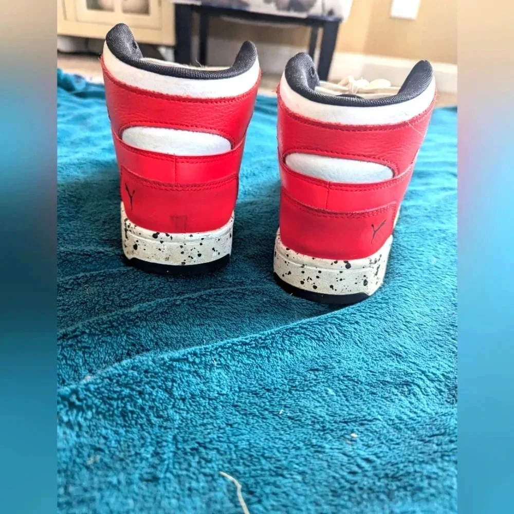 Puma Rebound Layup Mid Shoes Trainers Mid Cut Basketball Casual Sneaker US 5.5 - Picture 4 of 6